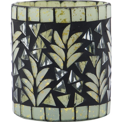 House Doctor Свещник за чаена свещ Palm 8 см черен (209511060)