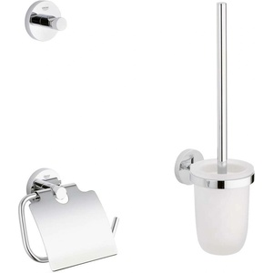 GROHE Essentials - Комплект аксесоари за тоалетна 3 в 1, хром 40407001 (40407001)
