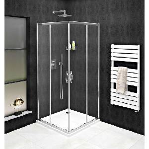 SAPHO Sigma Simply - Душ ъгъл 120x120 см, прозрачно стъкло/хром GS2112-01 (GS2112-01)