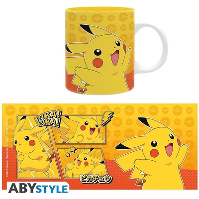 ABYstyle Pokémon Keramický hrnček Comic Strip 320 ml