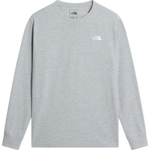 The North Face Мъжка блуза с дълъг ръкав The North Face Evolution Simple Dome Regular Long Sleeve Longsleeve - TNF Pale Grey Heather (217-0605-0412)