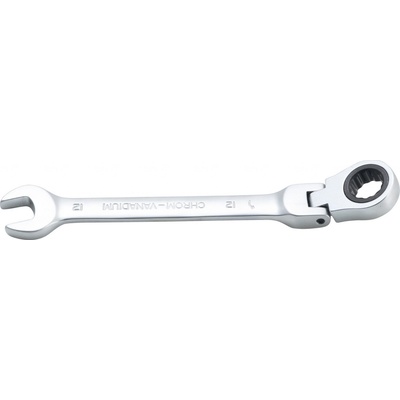 BGS Ráčnový očkoplochý klíč kloubový 12 mm BS6712