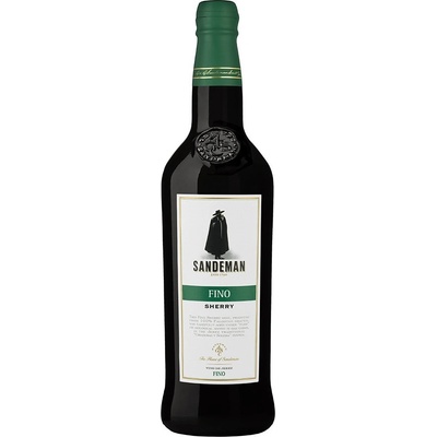 Sandeman Sherry Fino suché 15% 0,75 l (čistá fľaša)