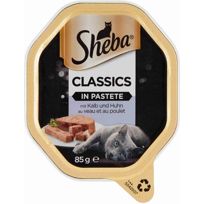 Sheba Classics teľacie a kuracie 85 g
