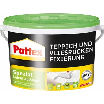 Lepidlo na koberce Pattex pro koberce a flísový podklad, speciální upevňovací roztok, kbelík 3,5 kg