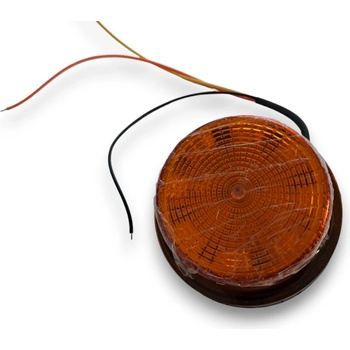 Oranžové výstražné LED svetlo – maják – 1 balenie = 2 ks