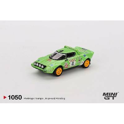 MINI GT Lancia Stratos HF No.4 1979 Spanish Rally Champion 1:64