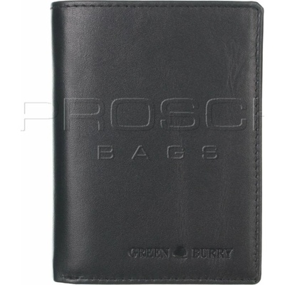 Greenburry Kožená peněženka XXX-10/2 Black