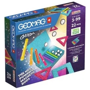 Geomag Glitter: комплект от 22 части