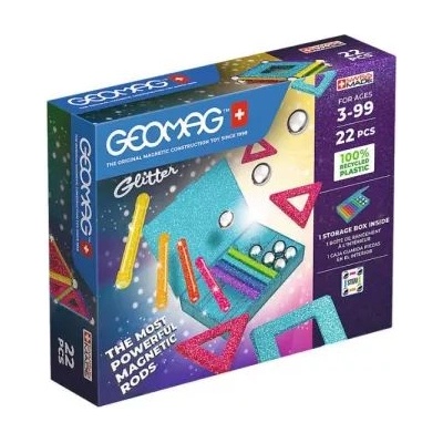 Geomag Glitter: комплект от 22 части