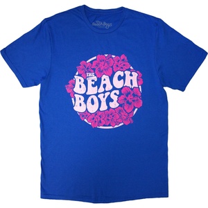 The Beach Boys Floral Print Blue M Риза (BBTS18MBL02)