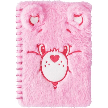 Paladone Тефтер Paladone Animation: Care Bears - Cheer Bear (Fluffy), формат А5 (108782)