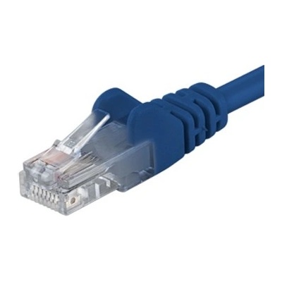 Premiumcord sp6asftp015B Patch, CAT6a S-FTP, RJ45-RJ45, AWG 26/7, 1,5m, modrý