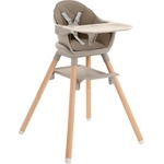 KikkaBoo Стол за хранене 6в1 Woody Beige 2024 (31004010174) - salemax