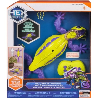 Hex Bots Zvířátko na dálkové ovládání Chameleon fialovozelený