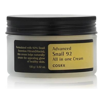 COSRX Advanced Snail 92 All In One Cream регенериращ крем 100 g унисекс