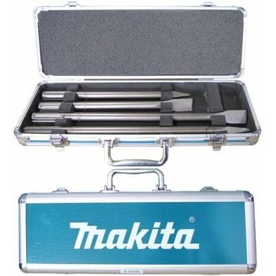 Sada plochých a špičatých sekáčů Makita SDS-Max 4 ks. v kufru (D-42466)