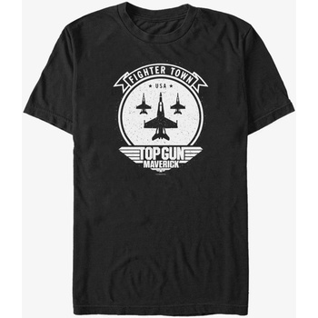 ZOOT. Fan Черна унисекс тениска Paramount Fighter Town Solid ZOOT. Fan | Cheren | МЪЖЕ | L