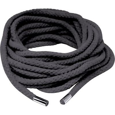 Fetish Fantasy bondážne lano Japanese Silk Rope čierná
