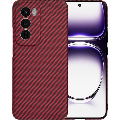 Techsuit Carbonite FiberShell kryt pro Oppo Reno12 červený