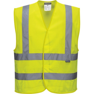 PortWest HI-VIS C470 reflexní vesta HV žlutá