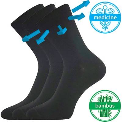 Lonka ponožky Drbambik 3 pár černá