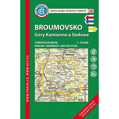 Broumovsko Góry Kamienne a Stołowe 1:50 000