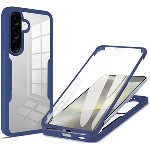 Techsuit Калъф за Samsung Galaxy A37 5G - Techsuit ColorVerse 360 Series + Протектор - Син