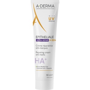 A-DERMA Epitheliale A. H. Възстановяващ крем срещу следи, SPF50+, 100 ml