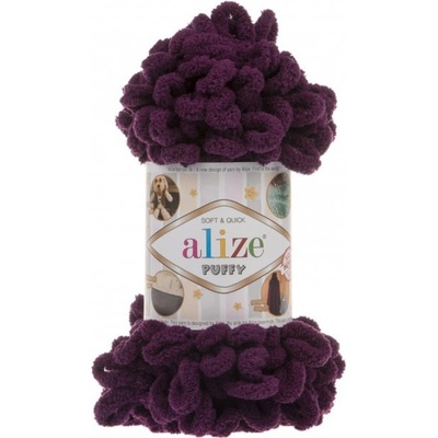 Alize Puffy 111 - tmavě fialová