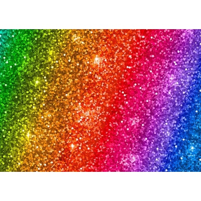 Enjoy - Puzzle Rainbow Glitter Gradient - 1 000 piese