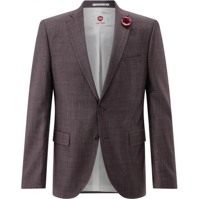 bordové oblekové sako CLUB OF GENTS slim fit