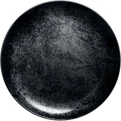 RAK Porcelain Talíř mělký 31 cm černá RAK-KRNNPR31