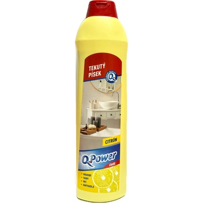 Q POWER tekutý písek citron 600 g