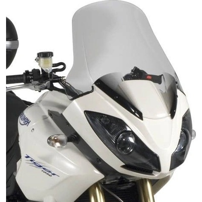 D225St plexi čiré Triumph Tiger 1050 (07-12) , Sport (13-15) vxš505x493 mm, o 125 mm vyšší