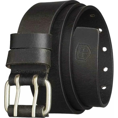 Peterson Pánský kožený černý pásek PTN LTE-39 Black