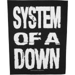 RAZAMATAZ голяма емблема за зашиване system of a down - stacked logo - razamataz - bp1349