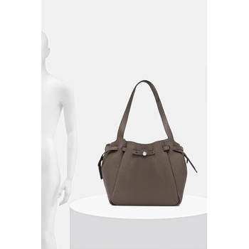 Tory Burch Кожена чанта Tory Burch Romy Pebbled Tote Rommy (163388.001)