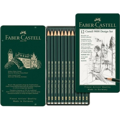 Faber-Castell Молив Castell 9000, чернографитен, комплект за (1015100180)
