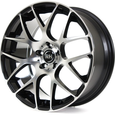 RH NBU Race 8x17 5x112 ET35 black polished