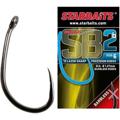 STARBAITS SB 2b bez protihrotu vel.6 10 ks