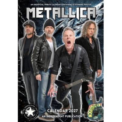 NNM календар за 2027 metallica - drm-014