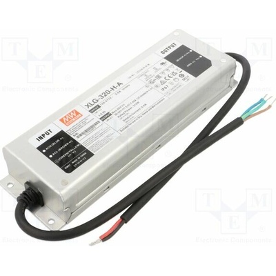 MEAN WELL XLG-320-H-A Napájecí zdroj: spínaný; LED; 320W; 30÷56VDC; 2800÷7420mA; IP67