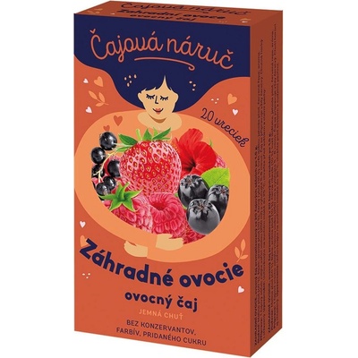 Leros Čaj ovocný Čajová náruč záhradné ovocie 20 x 1 g