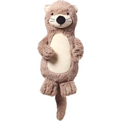 BabyOno Plyšová hračka s chrastítkem Otter Maggie Vydra béžovo-hnědá