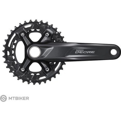Shimano Deore FC-M4100 kľuky, 175 mm, 2x10, 36/26T, dvojdielne, bez ložísk