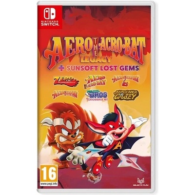 Aero The Acro-Bat Legacy + Sunsoft Lost Gems