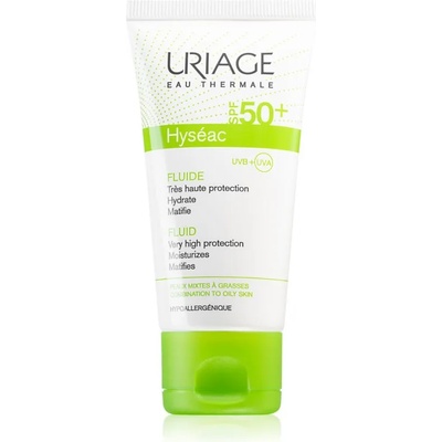 Uriage Hyseac Mattifying Fluid SPF 50+ матиращ флуид с хидратиращ ефект SPF 50+ 50ml