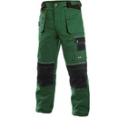 Pracovní oděvy Canis CXS Pánské kalhoty ORION TEODOR zeleno-černé