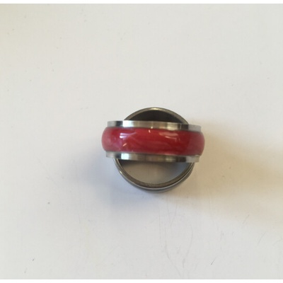 Fashion Jewelry prsten červený 3-m019 vel.19